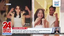 Jillian Ward recreates “big guy” trend with Eman Bacosa Pacquiao | 24 Oras Weekend