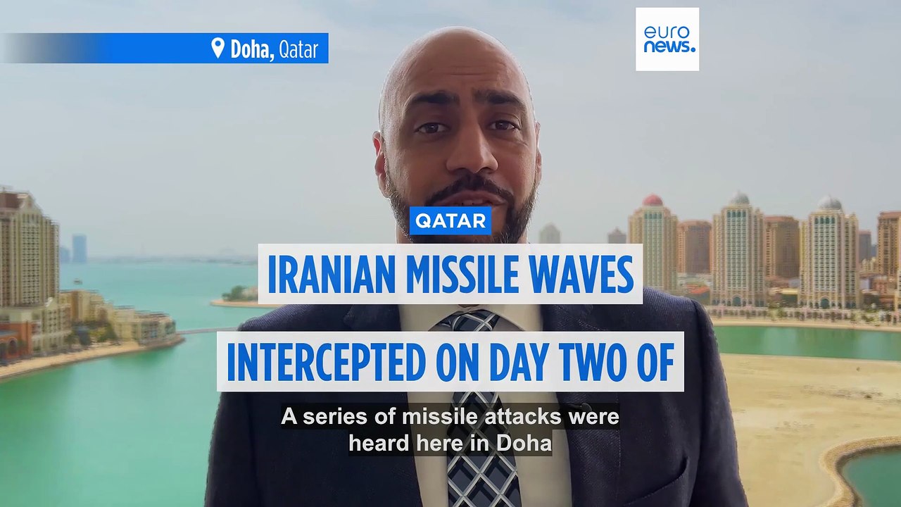 Qatar intercepts Iranian missile waves on day two of retaliation as Doha fire contained