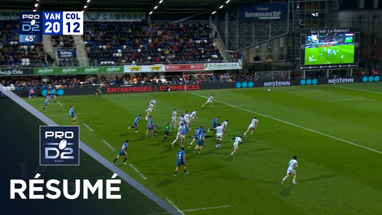 PRO D2 Saison 2025-2026 J22 - Résumé RC Vannes - Colomiers Rugby