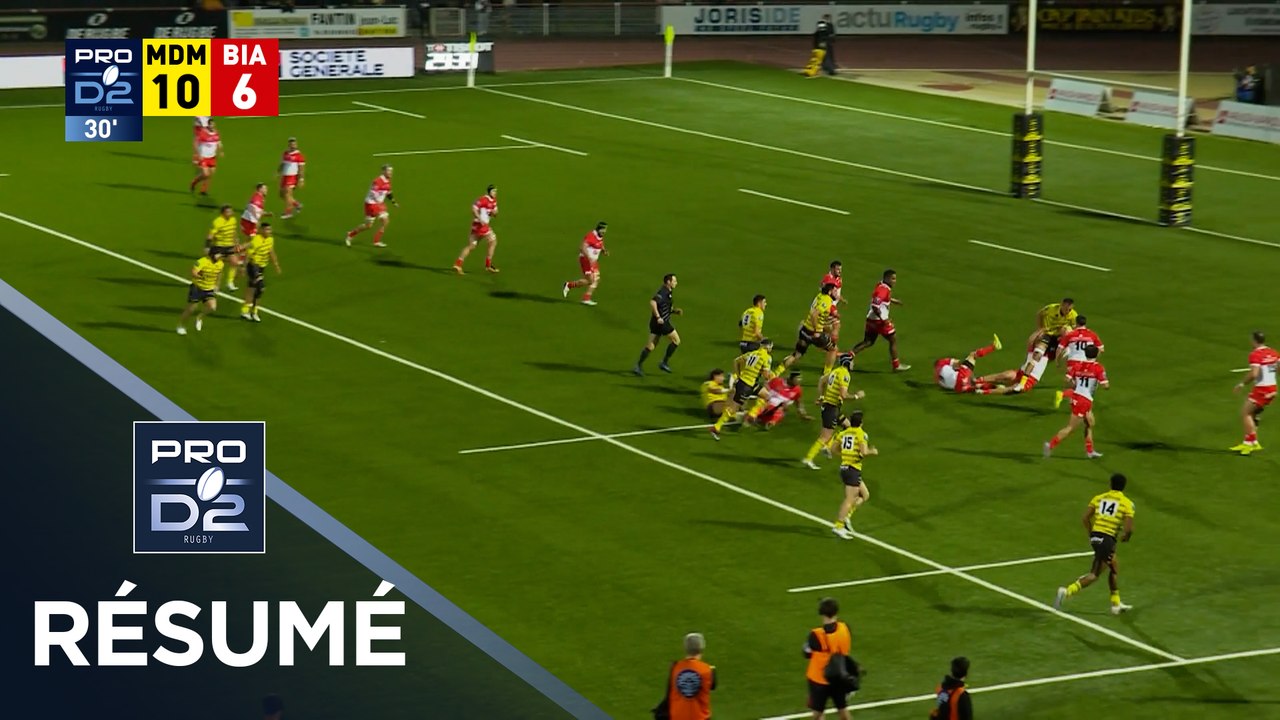 PRO D2 Saison 2025-2026 J22 - Résumé Stade Montois Rugby - Biarritz Olympique PB