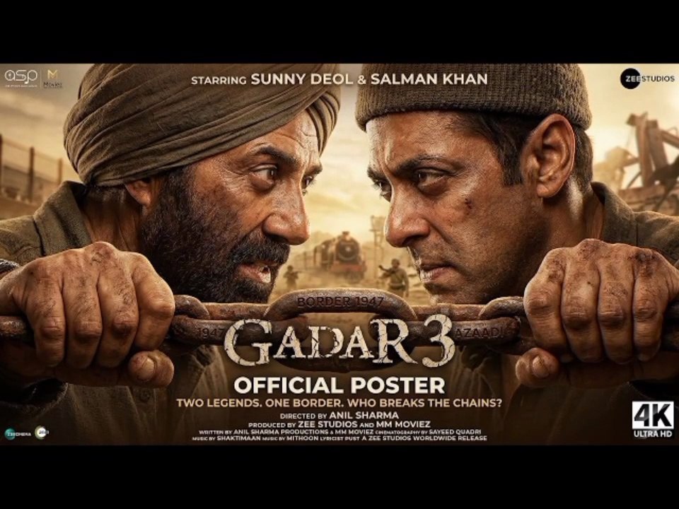 Gadar 3 : Trailer | Sunny Deol | Ameesha Patel | Salman Khan | New Movie Trailer | Trailer 2026