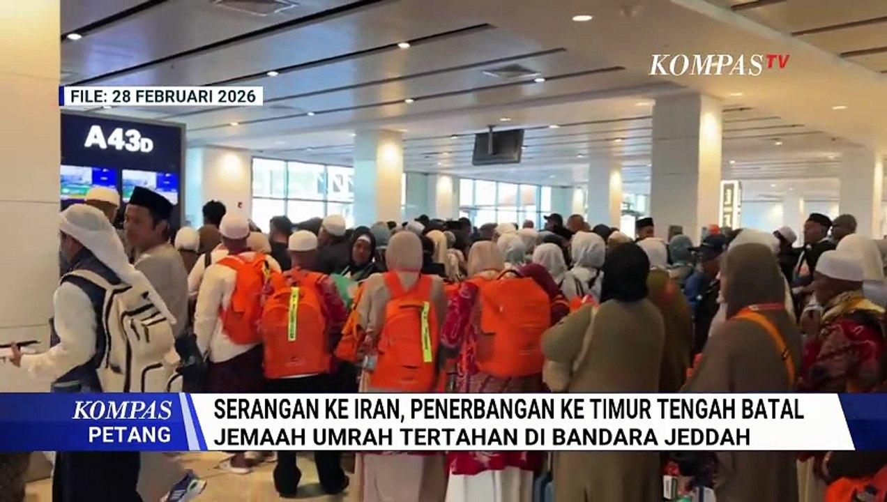 Dampak Perang Iran vs Israel-AS: Bandara Dubai Tak Beroperasi, Jemaah Umrah Tertahan di Jeddah