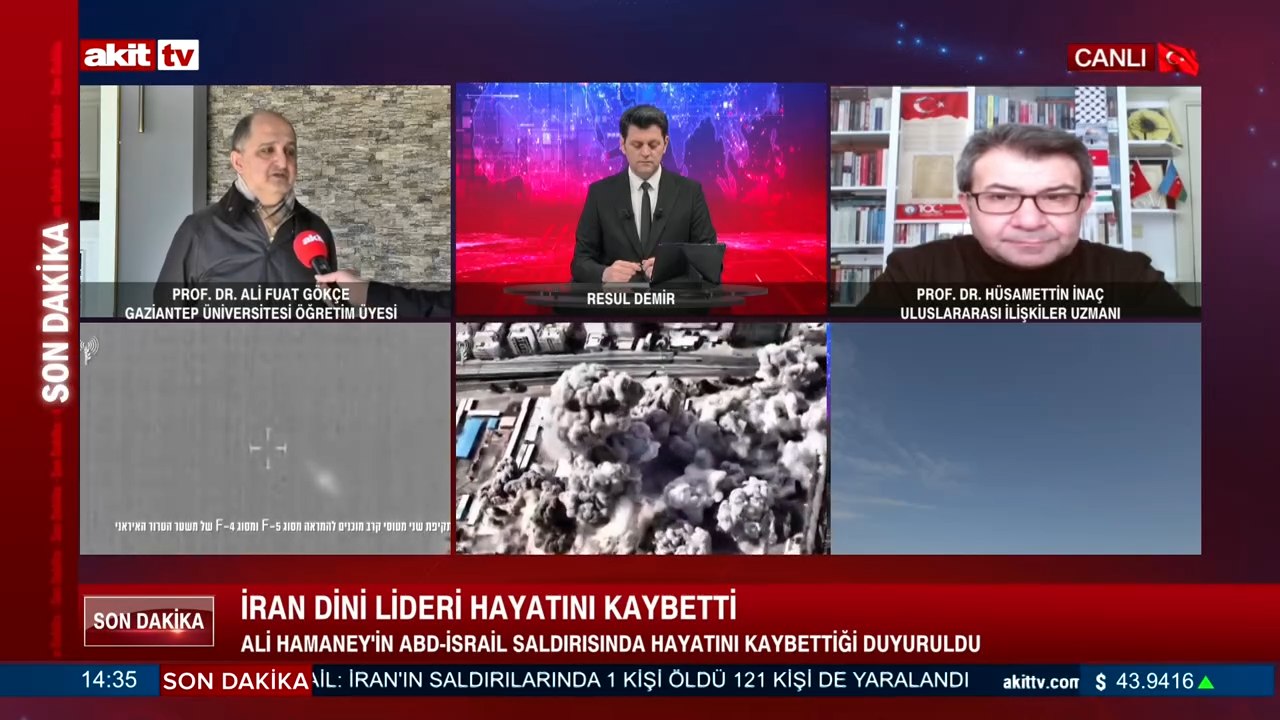 Resul Demir, Hüsamettin İnaç, Ali Fuat Gökçe -  ABD-İsrail-İran gelişmeleri hakkında bilgilendirdi..