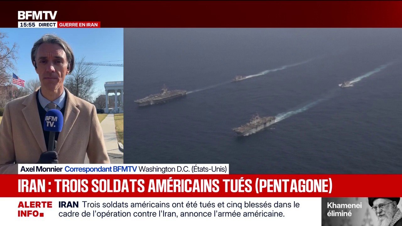Trois soldats américains tués dans le cadre de l'opération contre l'Iran, annonce le Pentagone