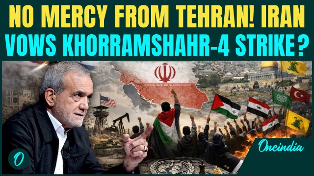 Iran War Update: Pezeshkian Addresses Nation | THREATENS Deadly Missile Attacks on US & Israel