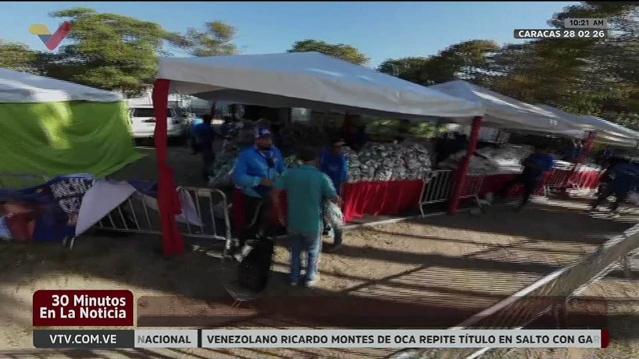 Caracas | Entregan alimentos a precios accesibles y atención medica a las familias de Santa Rosalía