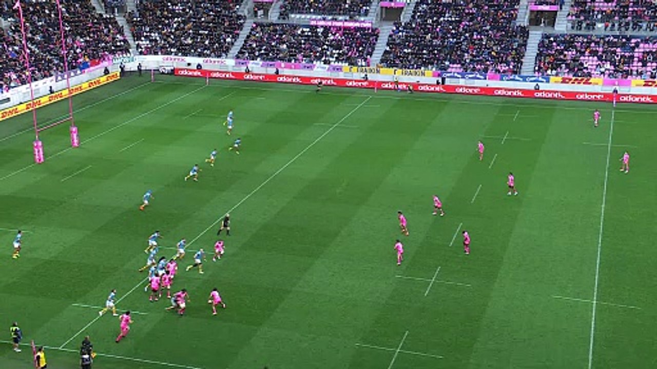 TOP 14 - Essai de Thibaut MOTASSI (SFP) - Stade Français Paris - USA Perpignan