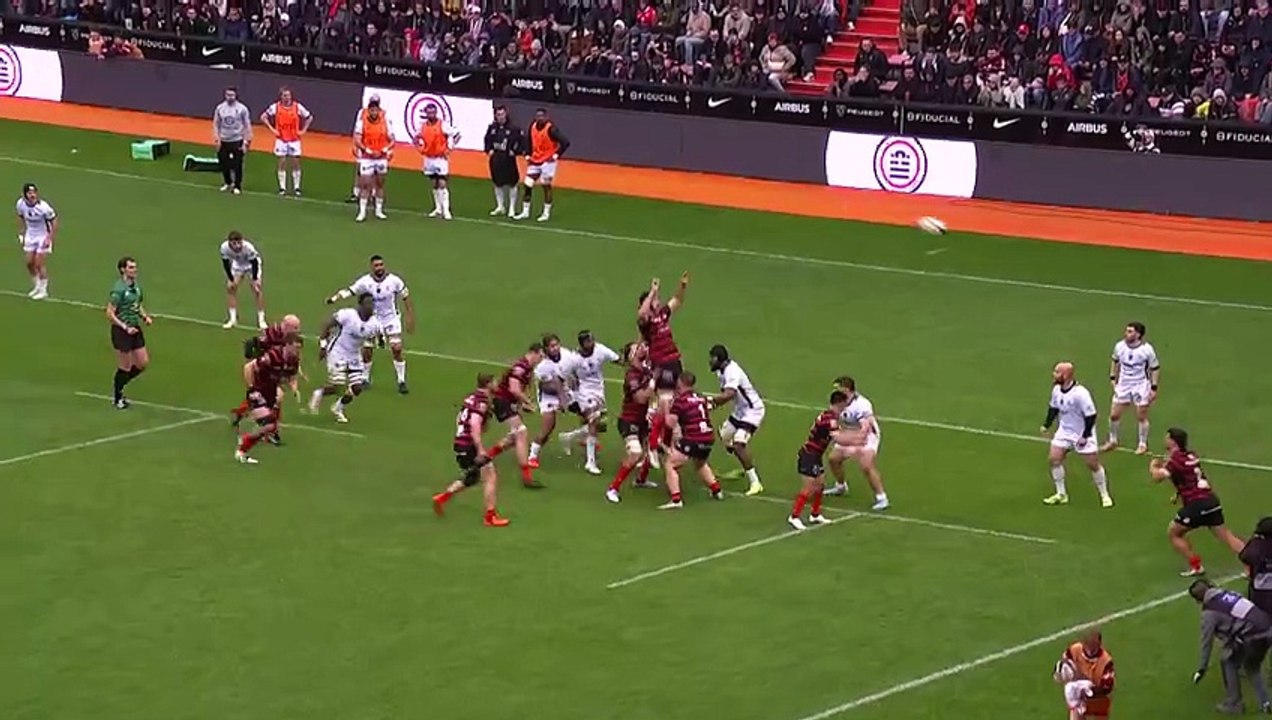 TOP 14 - Essai de Jack WILLIS (ST) - Stade Toulousain - US Montalbanaise