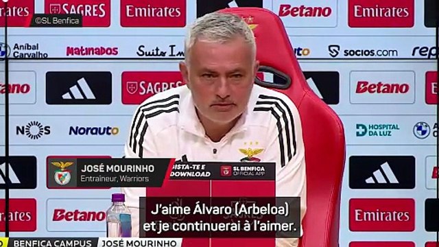 José Mourinho : « Si Prestianni est coupable, pour moi c'est fini. »