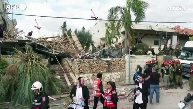 Israele, missili iraniani su una zona residenziale a Beit Shemesh