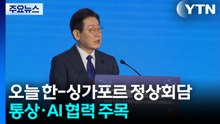 오늘 한-싱가포르 정상회담...통상·AI 등 협력 확대 주목 / YTN