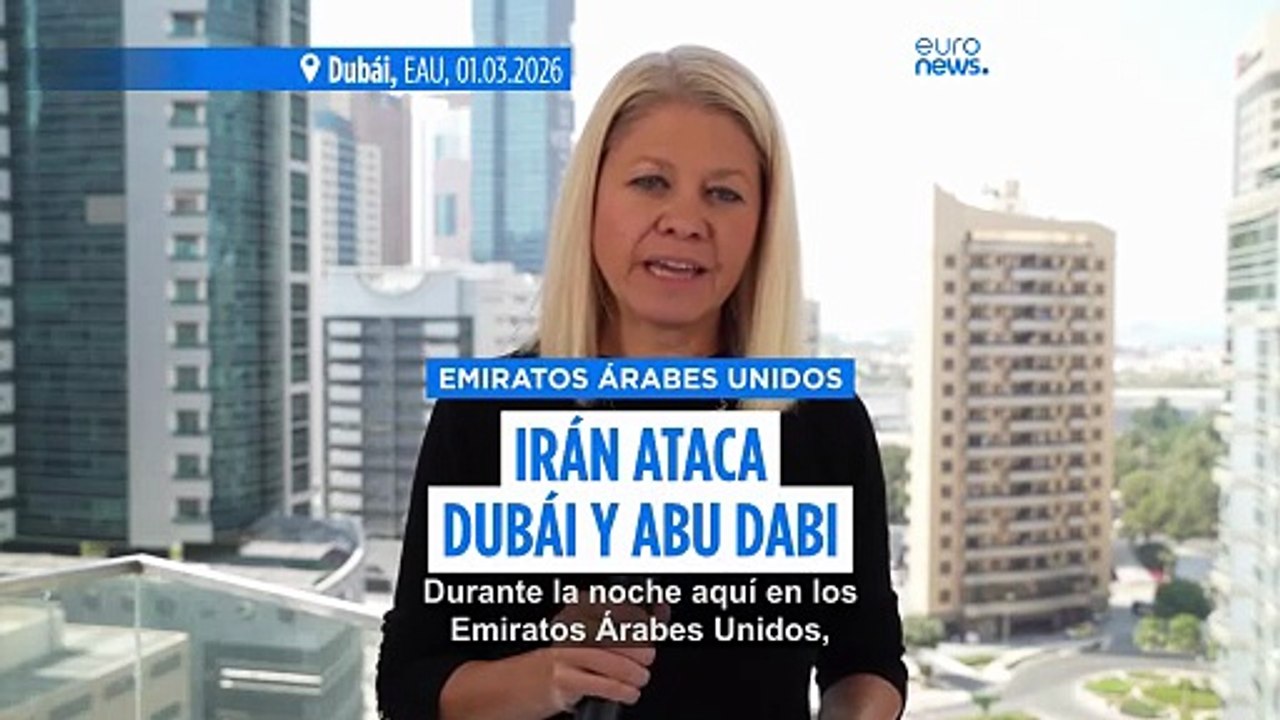 Misiles iraníes impactan en Dubái y Abu Dabi dañando terminales aeroportuarias y el Burj Al Arab