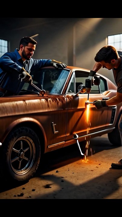 Insane🔥 1967 Ford Mustang Shelby GT500 Full Restoration | Satisfying 8K Transformation