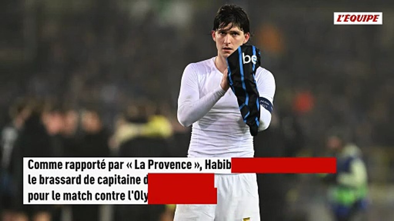 Habib Beye a tranché, Leonardo Balerdi ne sera pas le capitaine de l'OM contre l'OL en Ligue 1 - Foot - Ligue 1 - OM