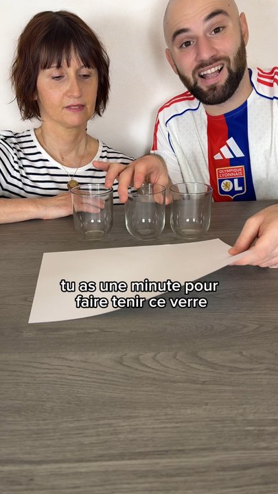 Jeu des trois verres !