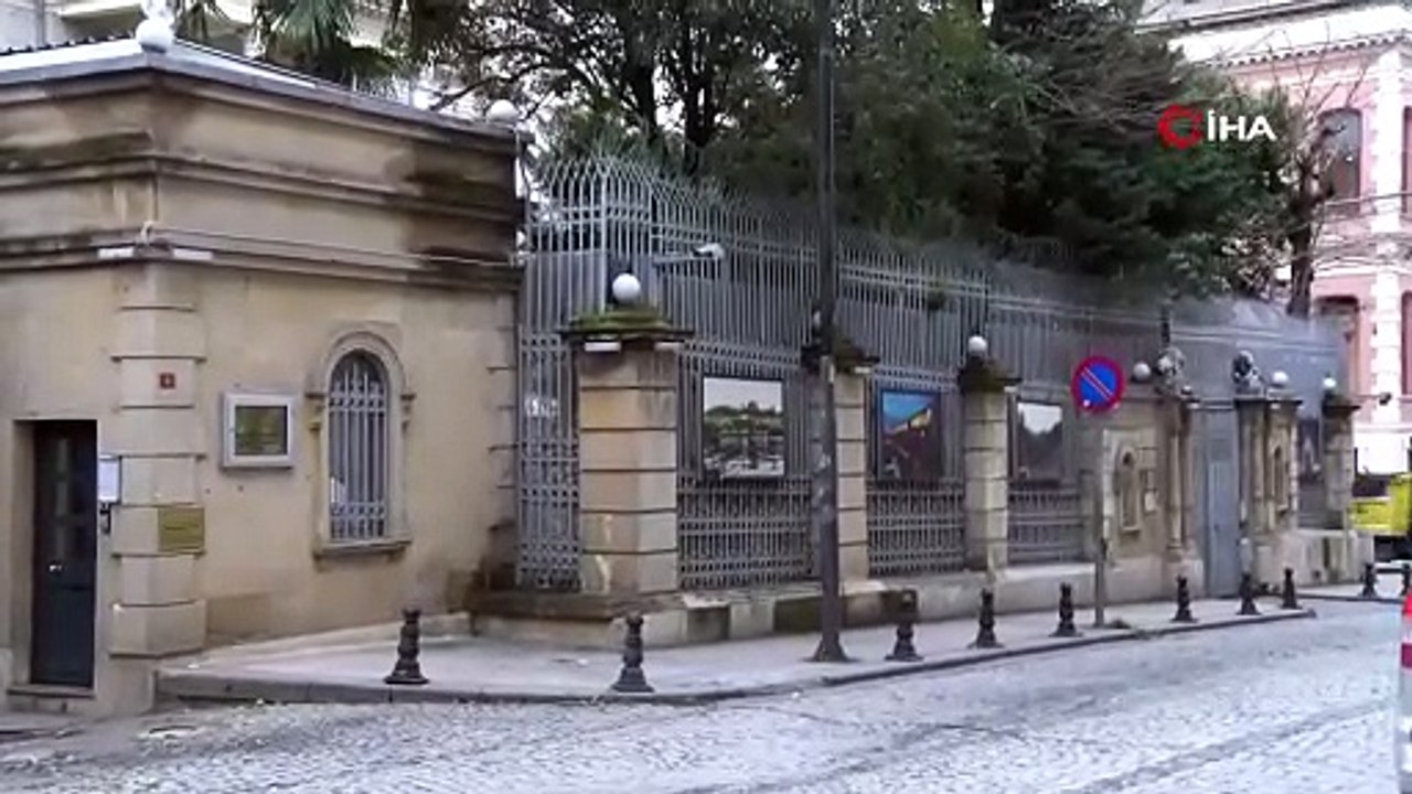 İran Başkonsolosluğu’nda bayrak yarıya indirildi