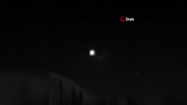 İran'dan fırlatılan füzeler Yüksekova ve Şemdinli semalarında görüldü