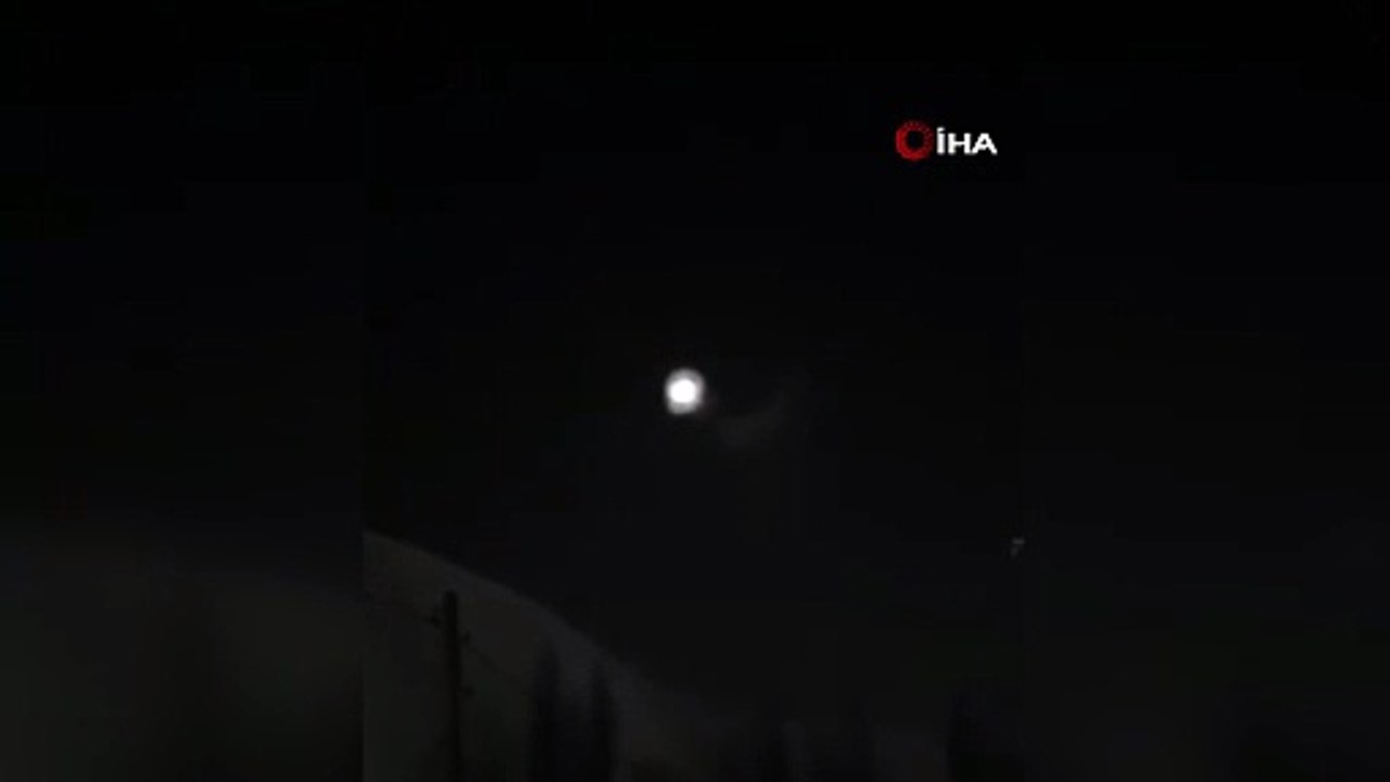 İran'dan fırlatılan füzeler Yüksekova ve Şemdinli semalarında görüldü