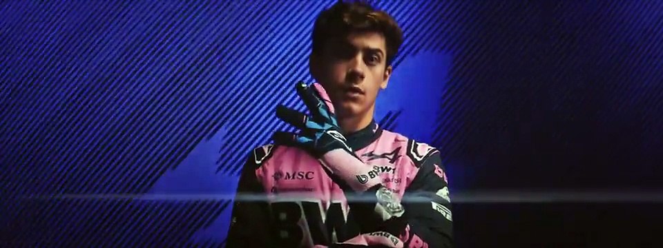 Lanzamiento campaña de Alpine- Colapinto