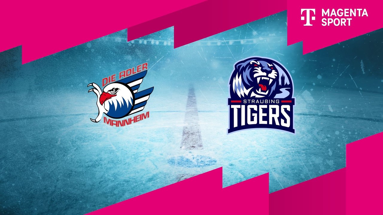 Highlights von Adler Mannheim - Straubing Tigers