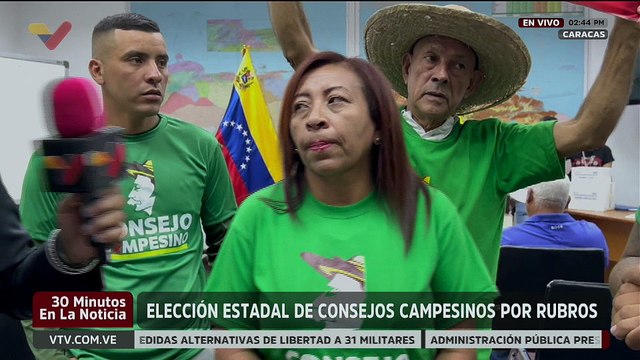 Caracas | Productores asisten en elecciones de voceros estadales de Consejos Campesinos por Rubros