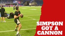 Ty Simpson shocks NFL recruiters with deep balls at the Scouting Combine
