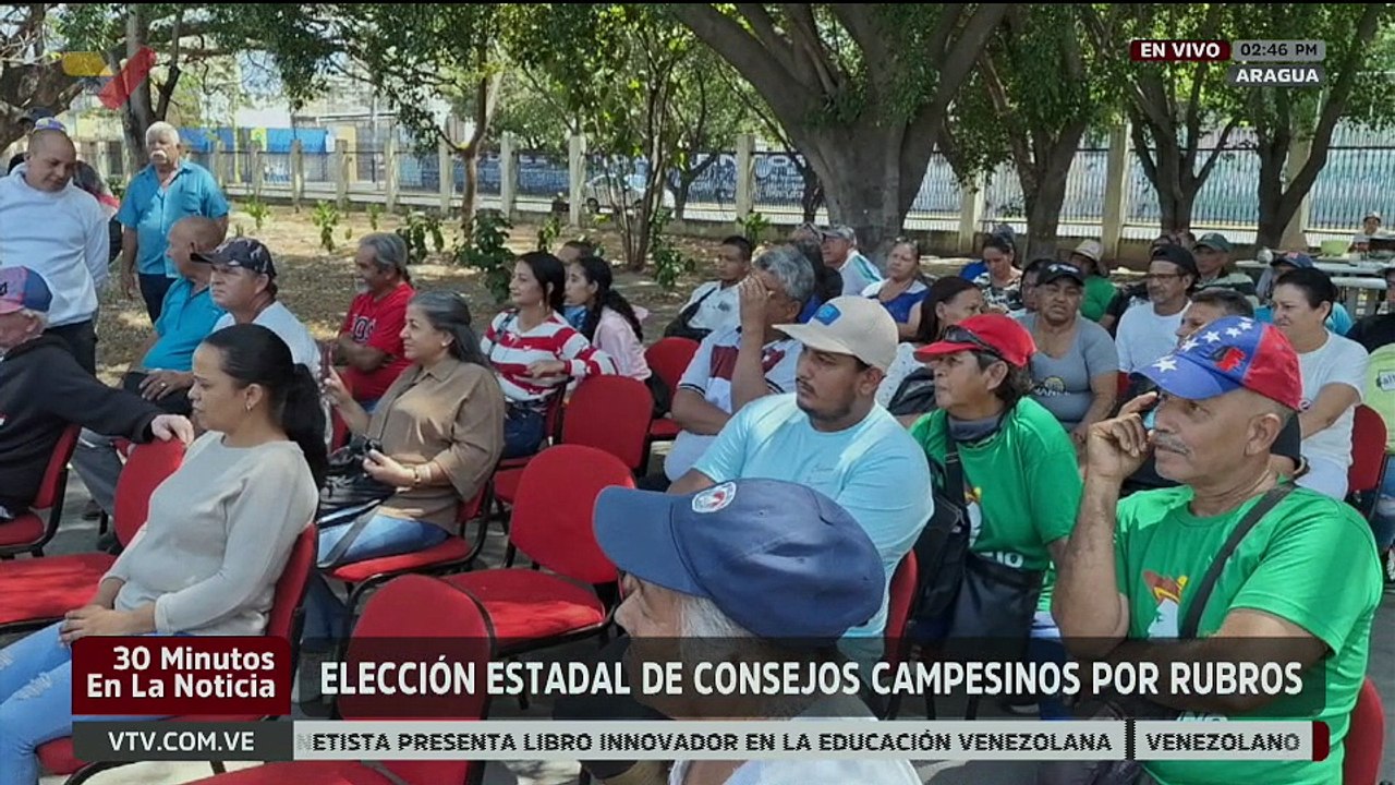 Aragua | Eligen a los voceros regionales de los 19 rubros del Consejos Campesinos