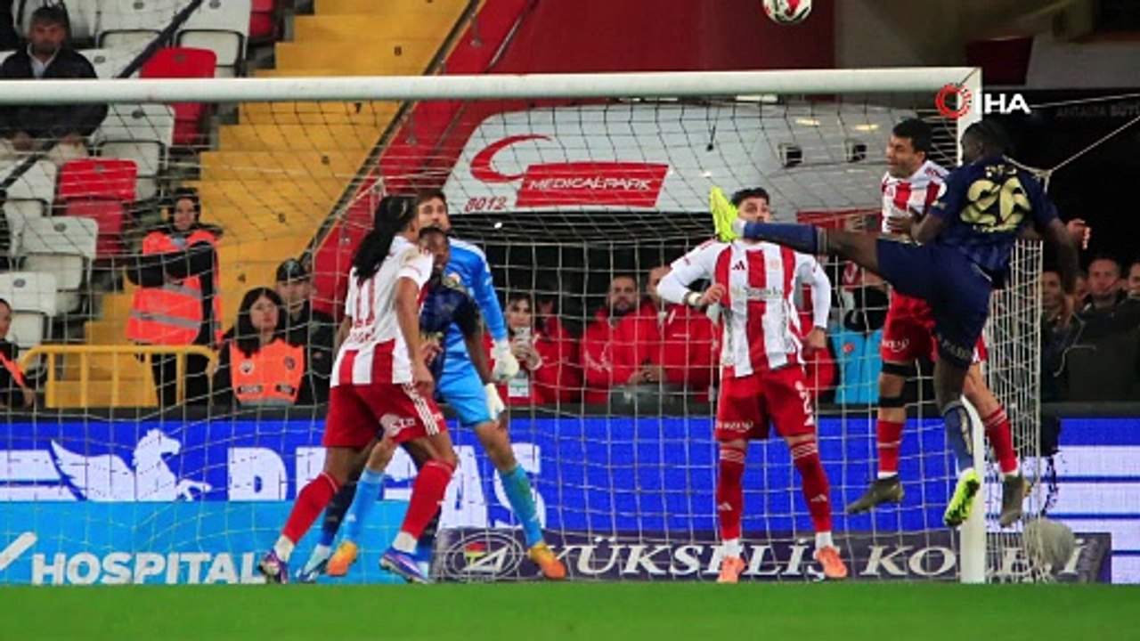 Trendyol Süper Lig: Antalyaspor: 2 - Fenerbahçe: 2 (Maç sonucu) | Ajansspor | IHA
