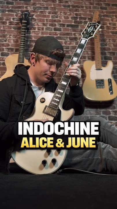 Indochine - Alice & June (Guitar Cover)