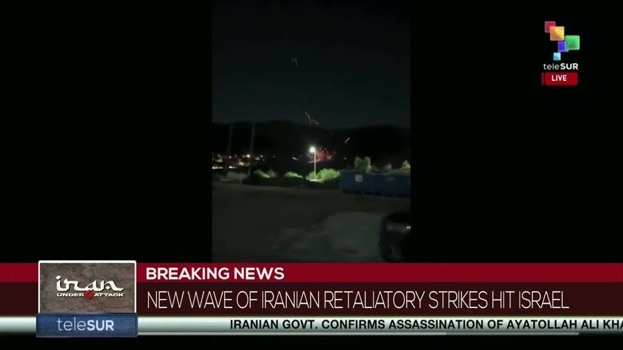 Breaking News | New wave of Iranian retaliatory strikes hit Israel