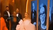 The moment Billie Eilish and Ariana Grande realised they interrupted the president at the oscars 😭 [Full Movie] [Full Movie]