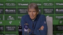 RUEDA de PRENSA de MANUEL PELLEGRINI tras el BETIS 2 - SEVILLA 2