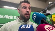 Aitor Ruibal, muy autocrítico con el Betis tras el empate contra el Sevilla: "Lo hemos tirado al garete nosotros"