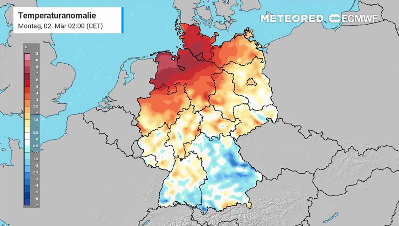 Warm, wärmer, März 2026: Die warmen Luftmassen bleiben uns erhalten!