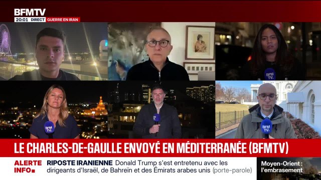 Édition spéciale - Guerre en Iran : le Charles-de-Gaulle envoyé en Méditerranée (BFMTV) - 01/03