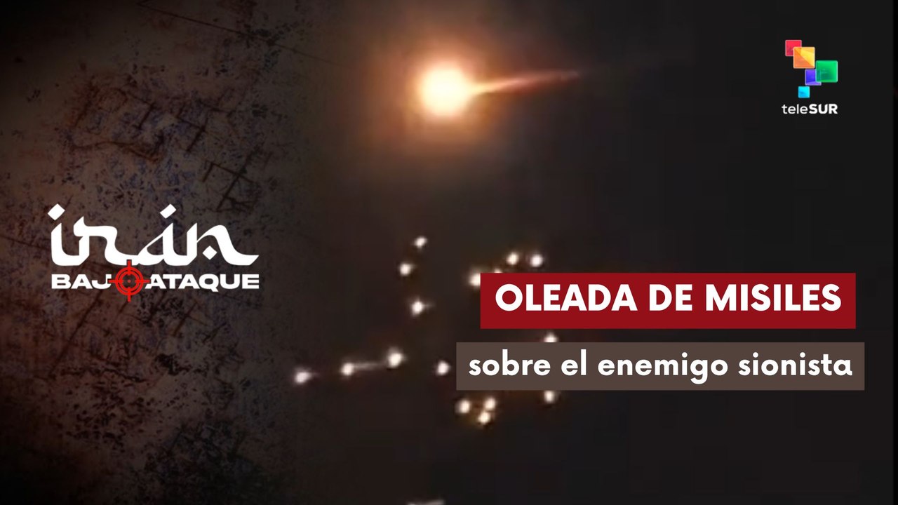 Irán lanza oleada de misiles sobre Israel en represalia por crimen de EE.UU. e Israel