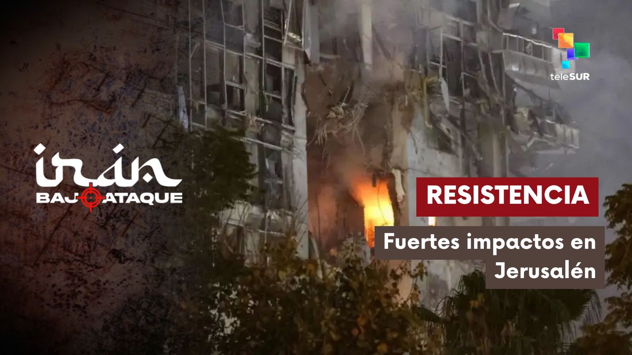 Misiles de la Resistencia iraní sacuden Jerusalén y varias ciudades de Israel