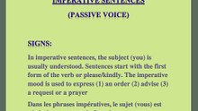 Apprendre l'anglais en français( Learn the passive voice of "Let") dans votre langue maternelle