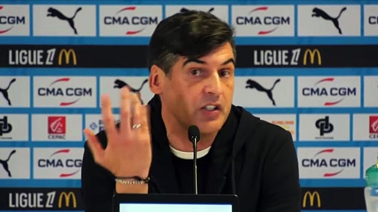 Paulo Fonseca très agacé après OM-OL : « Je ne veux pas perdre du temps à commenter ce match » - Foot - Ligue 1 - OL