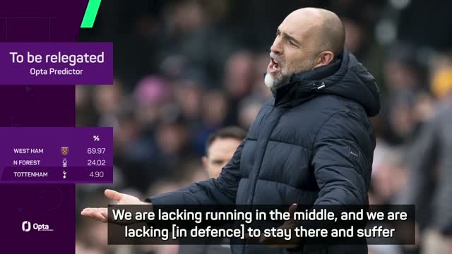 Relegation threatened Spurs so lacking - Tudor