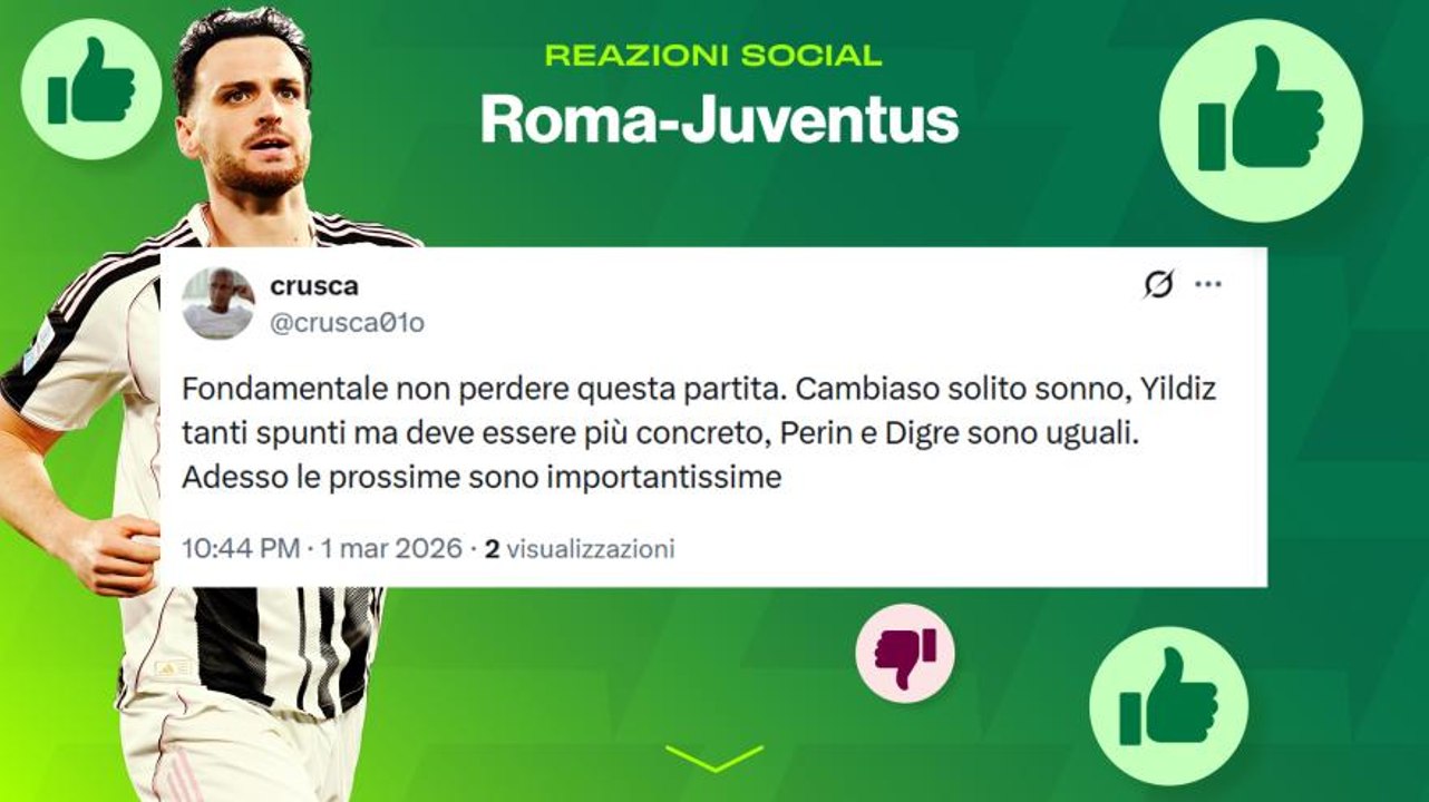 Juve, i commenti dei tifosi su Gatti: ecco come sono cambiati... in appena cinque minuti