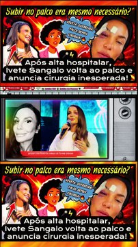 #IveteSangalo revela infecção “bem violenta”, desmaio sozinha e decisão urgente de cirurgia!💔⚠️Notícias 100 notícias dos Famosos