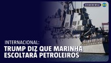 Trump diz que Marinha dos EUA pode escoltar petroleiros no estreito de Ormuz