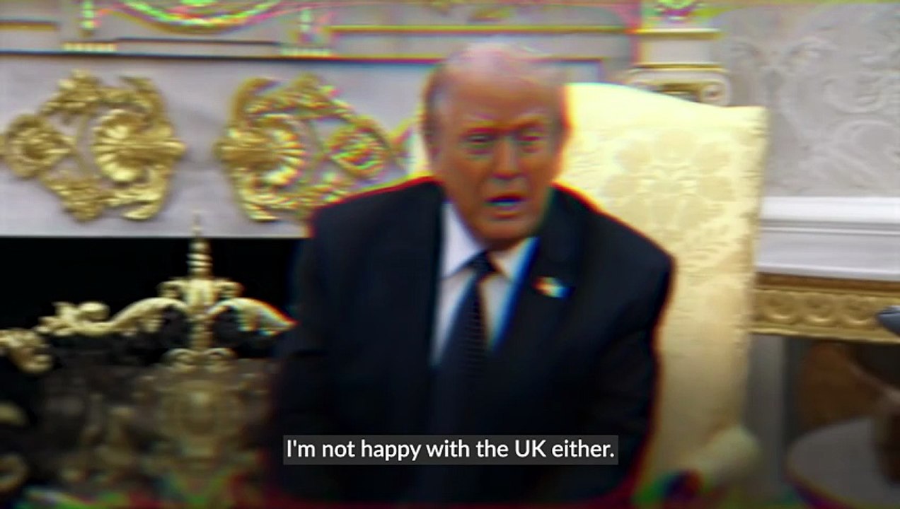 Trump ‘not happy’ with UK over Iran and says Starmer is ‘not Winston Churchill’