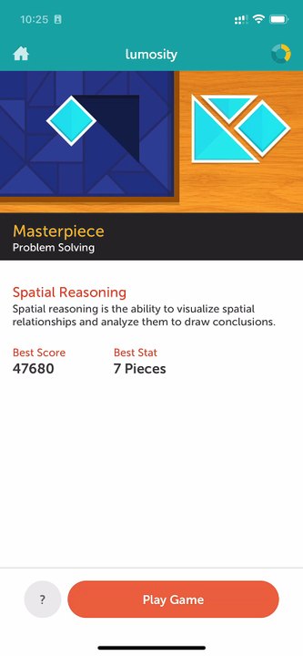Lumosity Games 14: Masterpiece for Problem Solving Brain Training #lumositygame