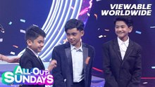 All-Out Sundays: TVK Boys, pinatunayan na born to shine sa 'Sing My Song'!