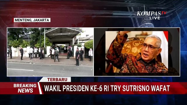 [FULL] Kenang Sosok Wapres ke-6 RI Try Sutrisno, Duka Menko AirlanggaGubernur Pramono