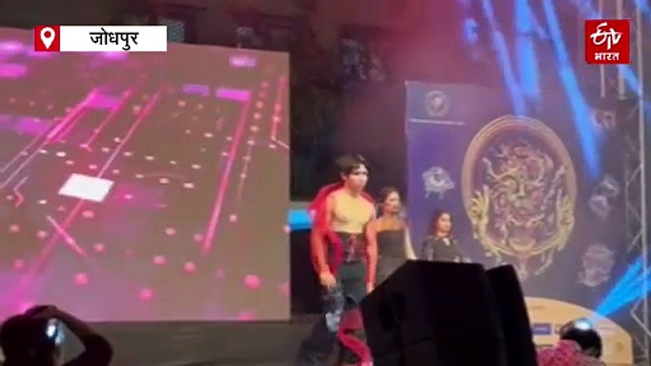 जोधपुर में निफ्ट का वार्षिकोत्सव : विभ्रम थीम पर फैशन शो, सात टीमों ने बिखेरा जलवा