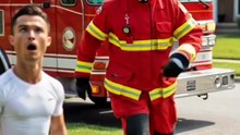 Tiny Ronaldo’s Fire Truck Prank?!