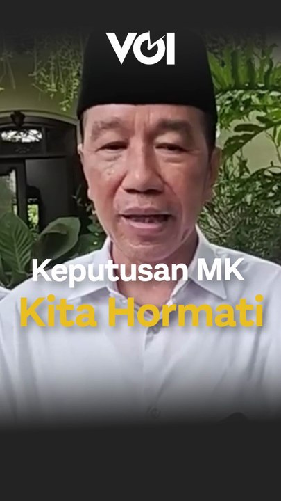 Begini Kata Jokowi Soal Gugatan Larangan Keluarga Presiden Maju Pilpres